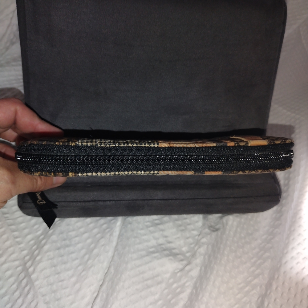 Donna Sharp Patchwork Quilted Wallet 8"X4" - image 3